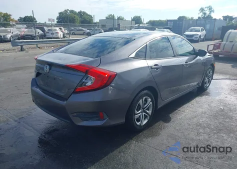 2017 Honda Civic Lx from USA, damaged, VIN 19XFC2F54HE055747